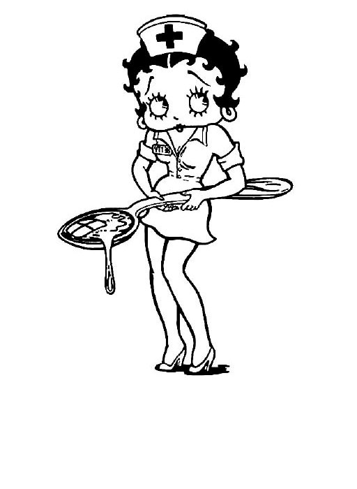 ぬりえページ: ベティ・ブープ (漫画) #26037 - 無料の印刷可能なぬりえページ