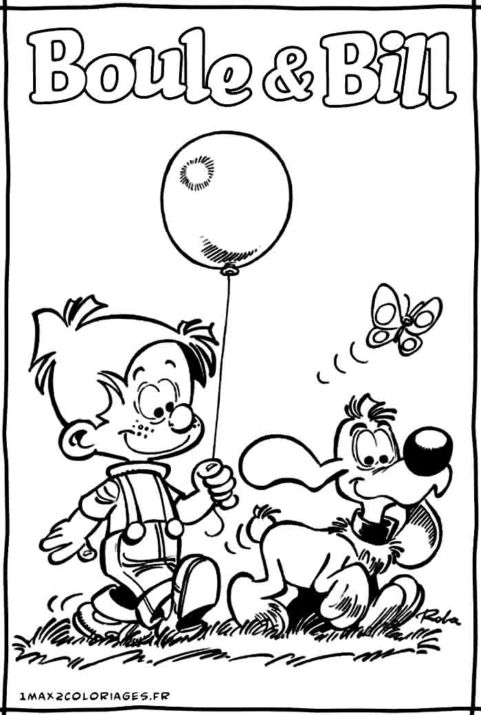 ぬりえページ: ビリーとバディ (漫画) #25336 - 無料の印刷可能なぬりえページ
