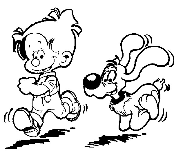 ぬりえページ: ビリーとバディ (漫画) #25339 - 無料の印刷可能なぬりえページ