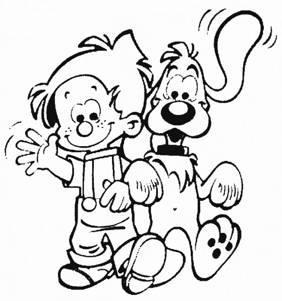 ぬりえページ: ビリーとバディ (漫画) #25351 - 無料の印刷可能なぬりえページ
