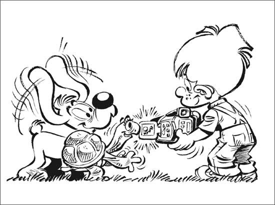 ぬりえページ: ビリーとバディ (漫画) #25359 - 無料の印刷可能なぬりえページ
