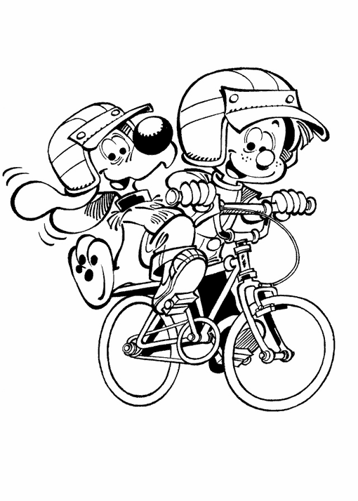 ぬりえページ: ビリーとバディ (漫画) #25362 - 無料の印刷可能なぬりえページ