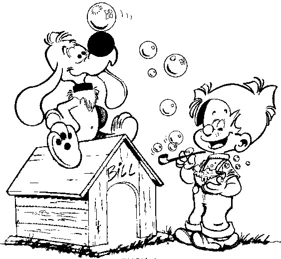 ぬりえページ: ビリーとバディ (漫画) #25383 - 無料の印刷可能なぬりえページ