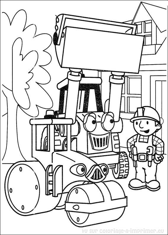 ぬりえページ: ボブ・ザ・ビルダー (漫画) #33072 - 無料の印刷可能なぬりえページ