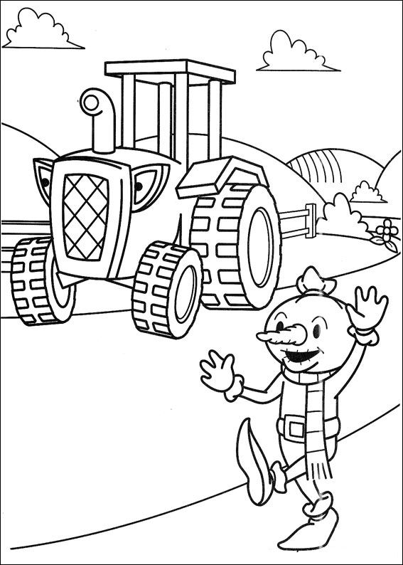 ぬりえページ: ボブ・ザ・ビルダー (漫画) #33261 - 無料の印刷可能なぬりえページ