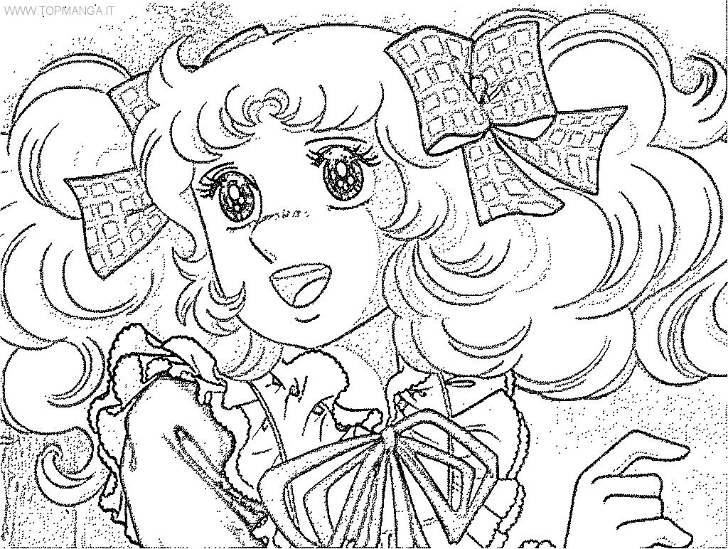 ぬりえページ: キャンディーキャンディー (漫画) #41679 - 無料の印刷可能なぬりえページ