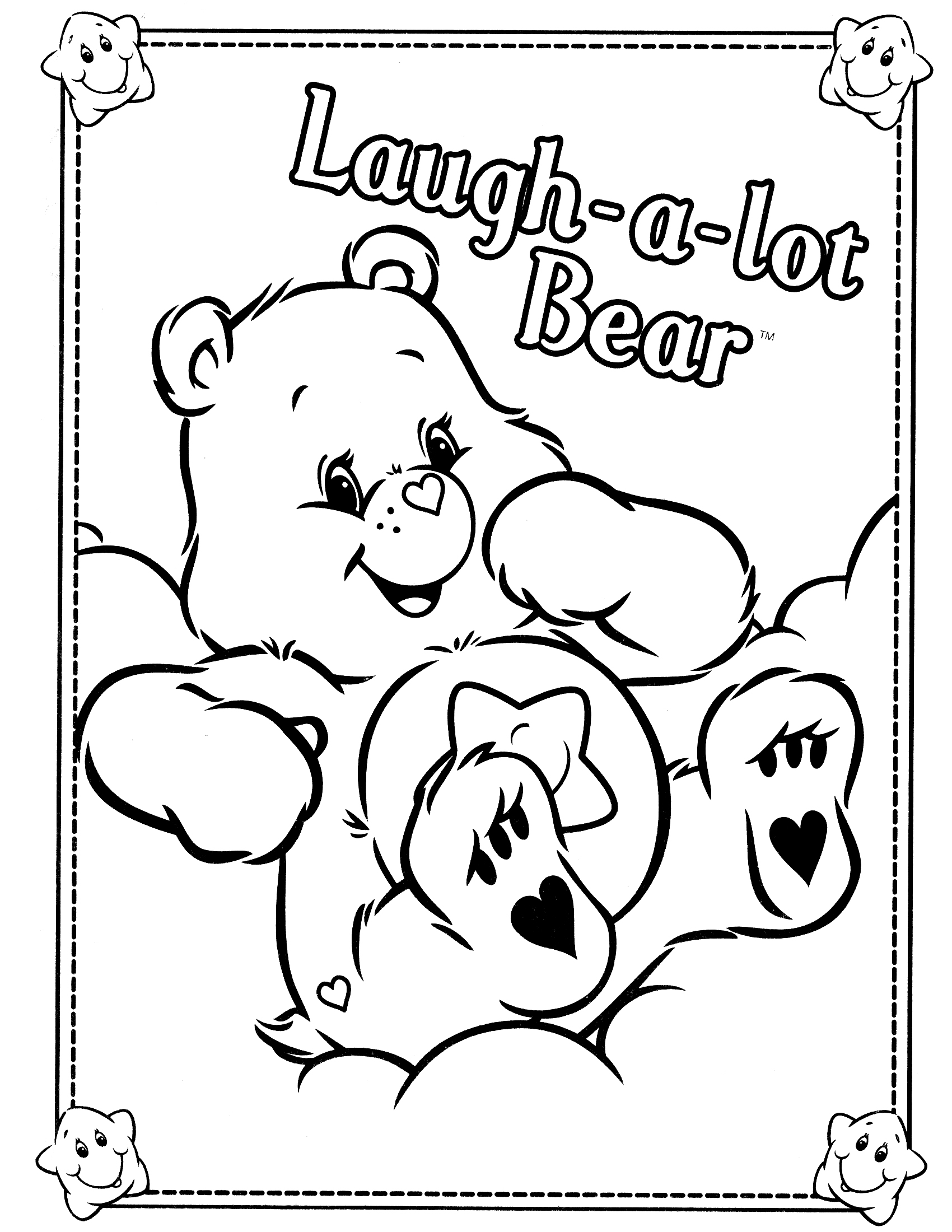 ぬりえページ: ケアベア / ケアベア (漫画) #37146 - 無料の印刷可能なぬりえページ
