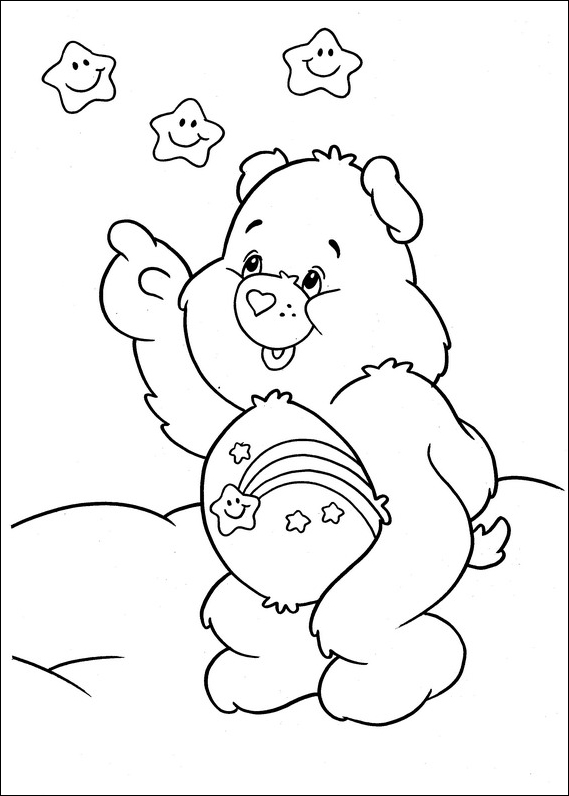 ぬりえページ: ケアベア / ケアベア (漫画) #37174 - 無料の印刷可能なぬりえページ