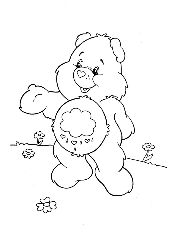 ぬりえページ: ケアベア / ケアベア (漫画) #37185 - 無料の印刷可能なぬりえページ