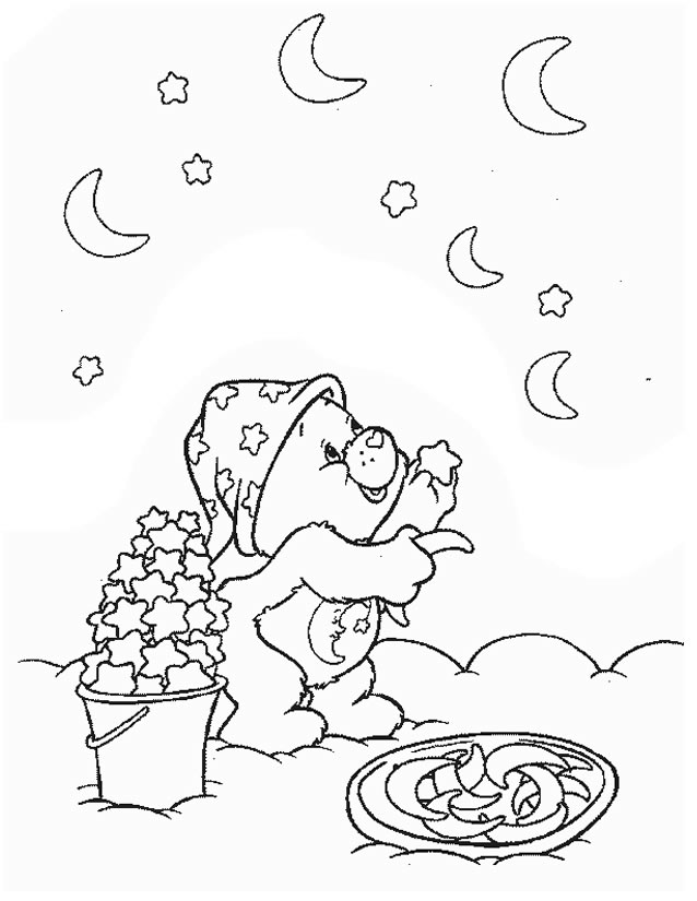 ぬりえページ: ケアベア / ケアベア (漫画) #37276 - 無料の印刷可能なぬりえページ