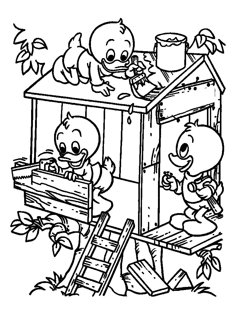 ぬりえページ: ドナルドダック (漫画) #30165 - 無料の印刷可能なぬりえページ