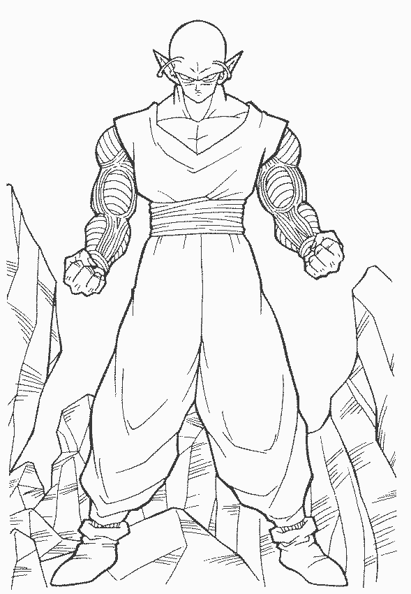 ぬりえページ: ドラゴンボールZ (漫画) #38575 - 無料の印刷可能なぬりえページ