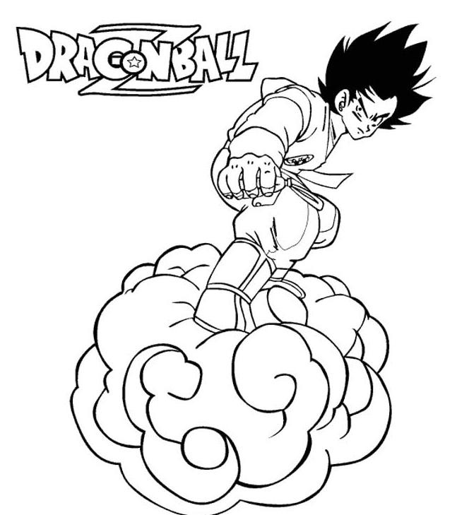 ぬりえページ: ドラゴンボールZ (漫画) #38595 - 無料の印刷可能なぬりえページ