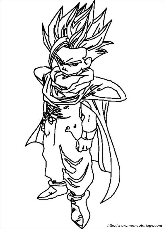 ぬりえページ: ドラゴンボールZ (漫画) #38710 - 無料の印刷可能なぬりえページ