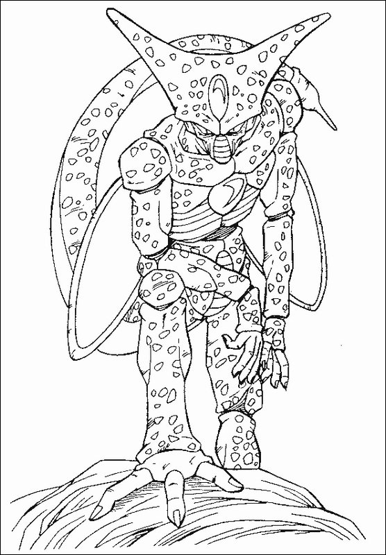 ぬりえページ: ドラゴンボールZ (漫画) #38801 - 無料の印刷可能なぬりえページ