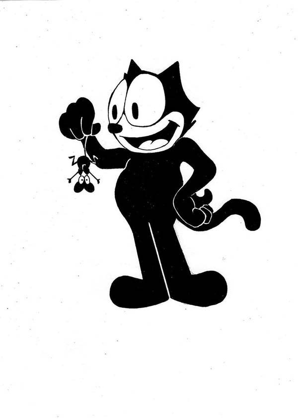 ぬりえページ: 猫のフェリックス (漫画) #47906 - 無料の印刷可能なぬりえページ