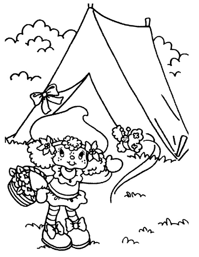 ぬりえページ: ストロベリーショートケーキ / ストロベリー (漫画) #35529 - 無料の印刷可能なぬりえページ