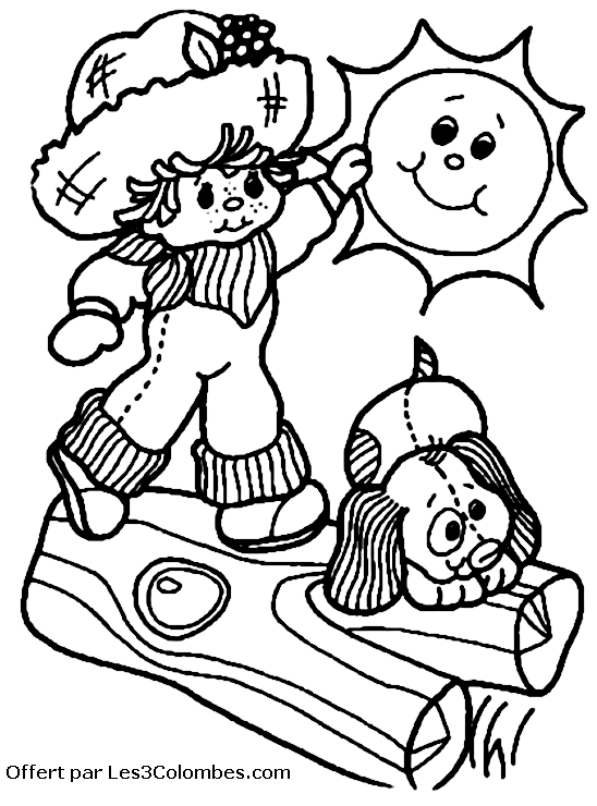 ぬりえページ: ストロベリーショートケーキ / ストロベリー (漫画) #35743 - 無料の印刷可能なぬりえページ