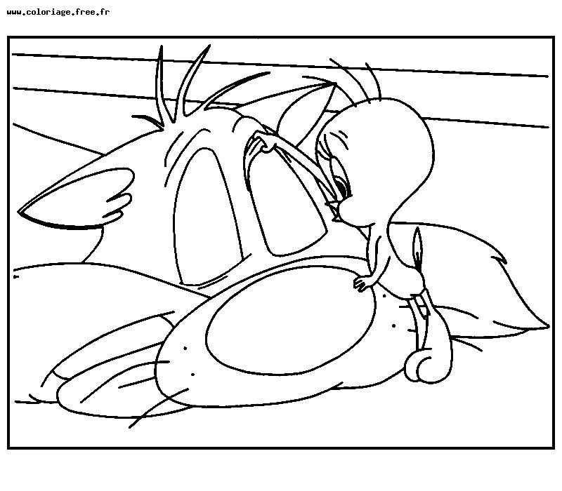 ぬりえページ: ルーニー・テューンズ (漫画) #39302 - 無料の印刷可能なぬりえページ