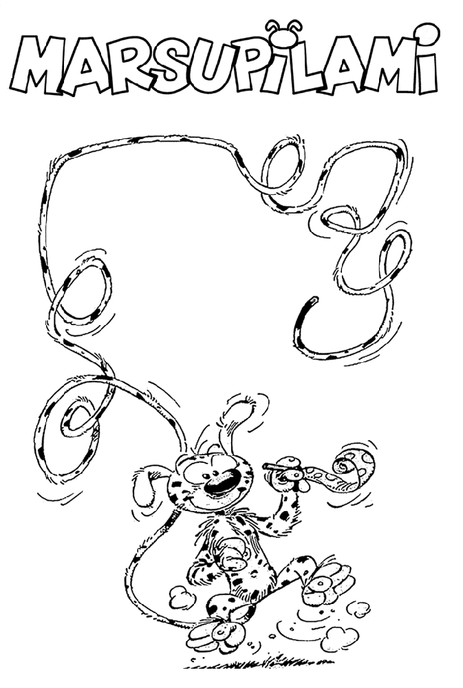 ぬりえページ: マルスピラミ (漫画) #50094 - 無料の印刷可能なぬりえページ
