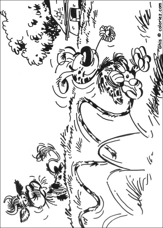 ぬりえページ: マルスピラミ (漫画) #50104 - 無料の印刷可能なぬりえページ