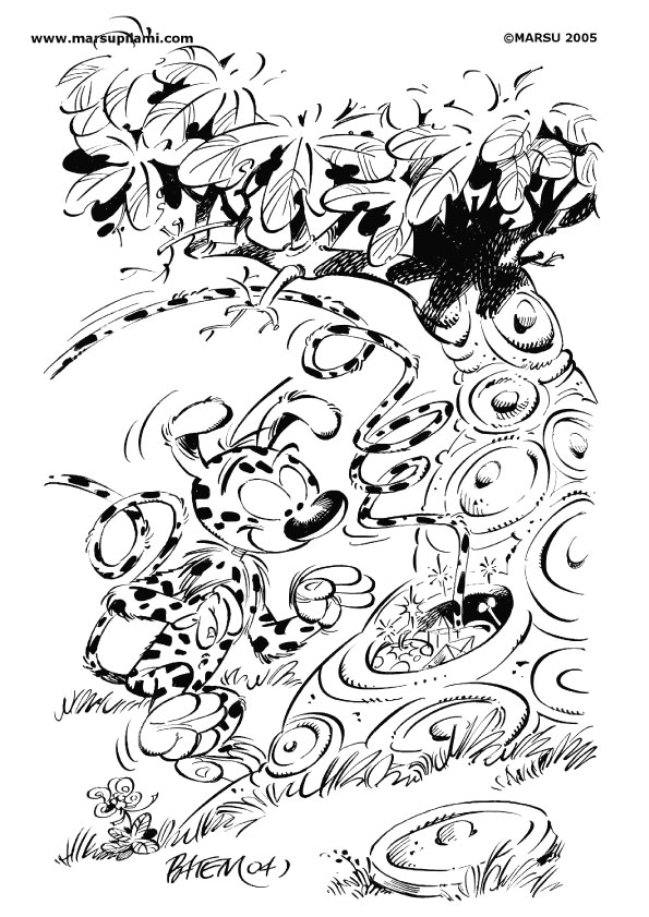 ぬりえページ: マルスピラミ (漫画) #50159 - 無料の印刷可能なぬりえページ