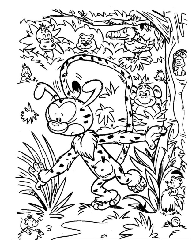 ぬりえページ: マルスピラミ (漫画) #50170 - 無料の印刷可能なぬりえページ
