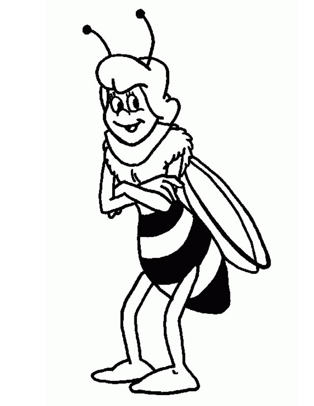 ぬりえページ: 蜂マヤ (漫画) #28218 - 無料の印刷可能なぬりえページ