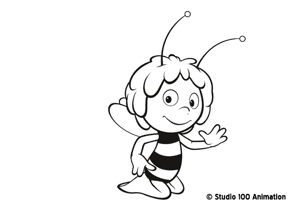 ぬりえページ: 蜂マヤ (漫画) #28221 - 無料の印刷可能なぬりえページ