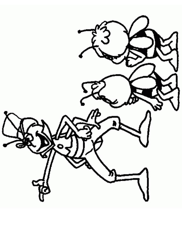 ぬりえページ: 蜂マヤ (漫画) #28240 - 無料の印刷可能なぬりえページ