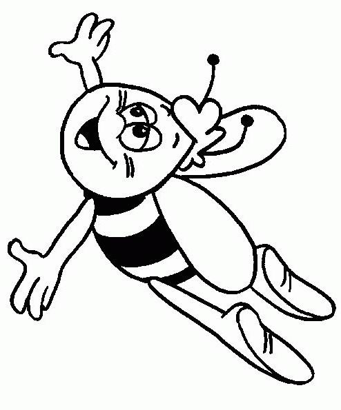 ぬりえページ: 蜂マヤ (漫画) #28250 - 無料の印刷可能なぬりえページ