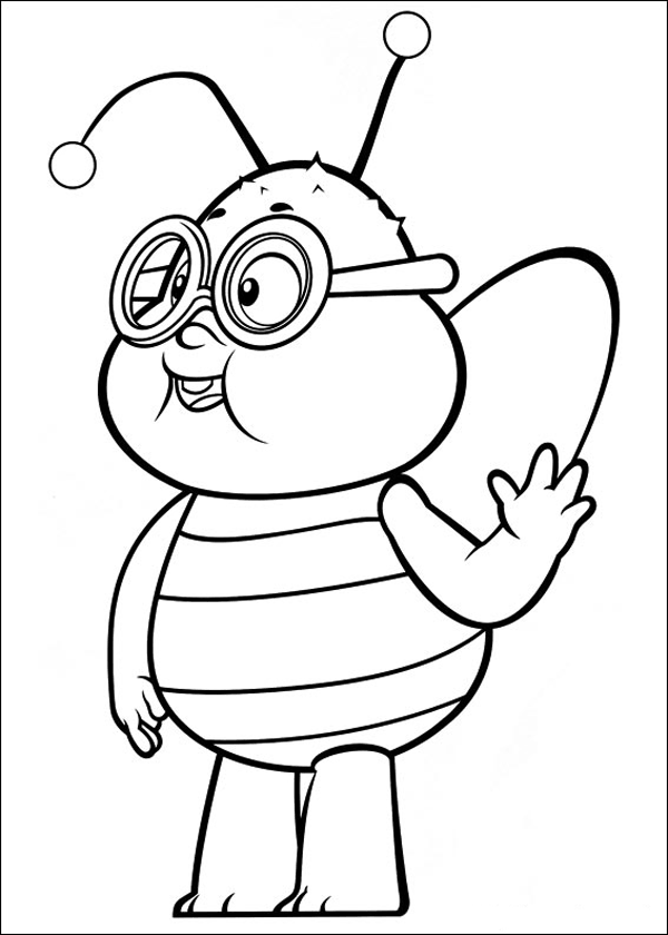 ぬりえページ: 蜂マヤ (漫画) #28281 - 無料の印刷可能なぬりえページ