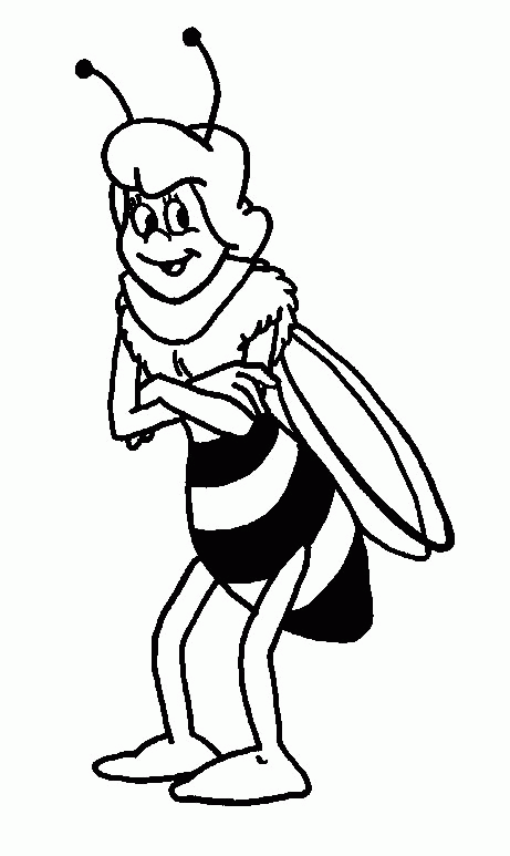 ぬりえページ: 蜂マヤ (漫画) #28283 - 無料の印刷可能なぬりえページ