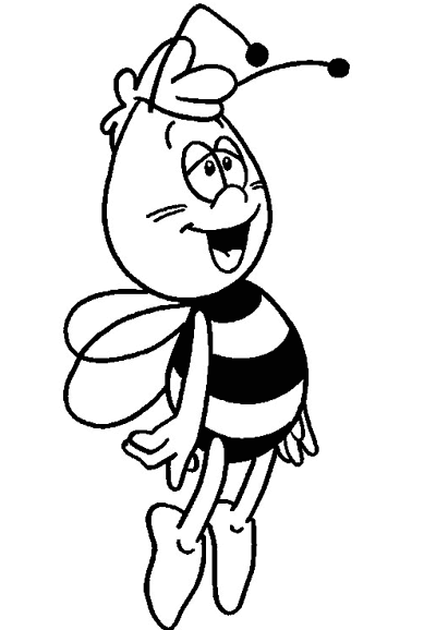 ぬりえページ: 蜂マヤ (漫画) #28324 - 無料の印刷可能なぬりえページ