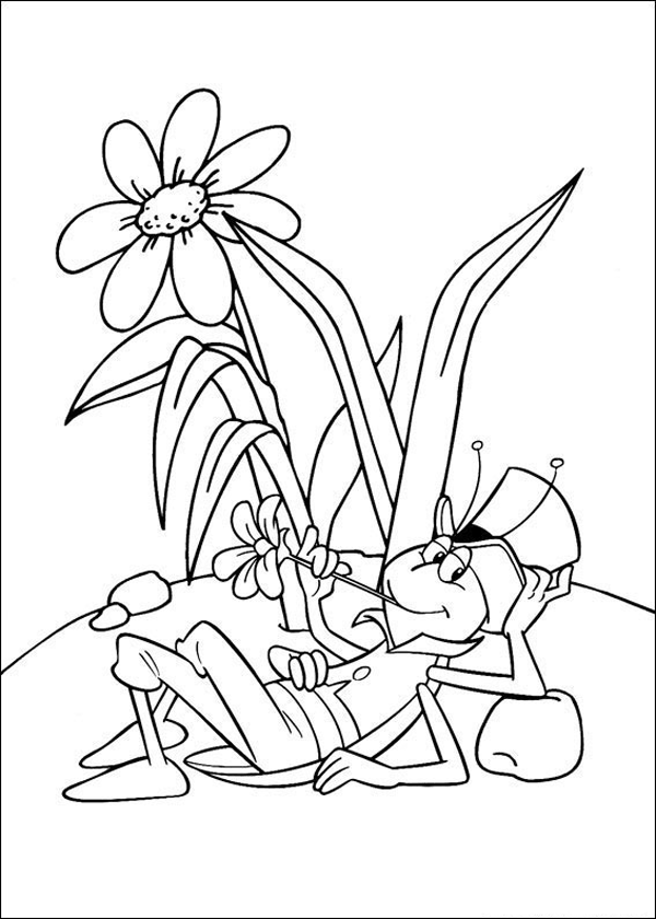 ぬりえページ: 蜂マヤ (漫画) #28329 - 無料の印刷可能なぬりえページ