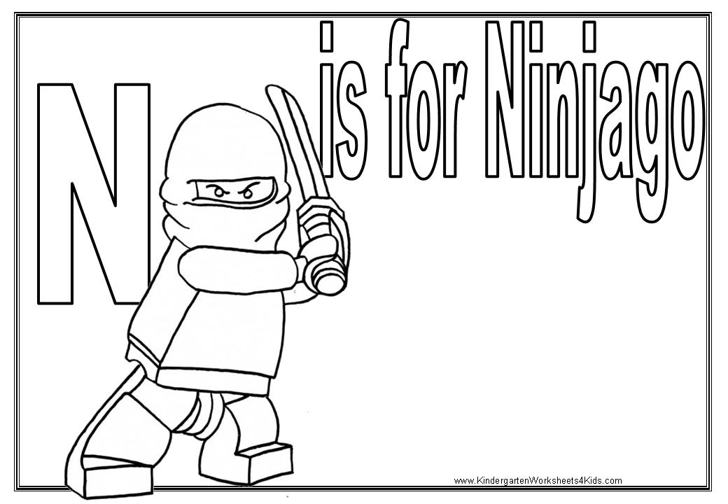 ぬりえページ: ニンジャゴー (漫画) #24084 - 無料の印刷可能なぬりえページ