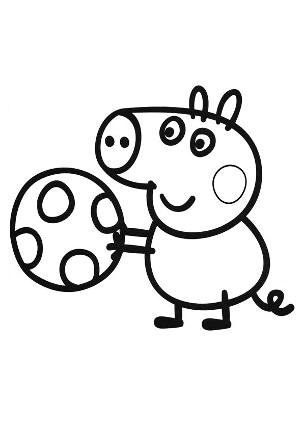 ぬりえページ: Peppa豚 (漫画) #43914 - 無料の印刷可能なぬりえページ