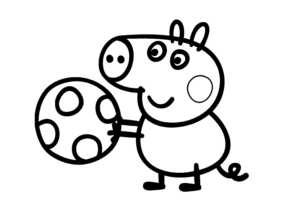 ぬりえページ: Peppa豚 (漫画) #43949 - 無料の印刷可能なぬりえページ