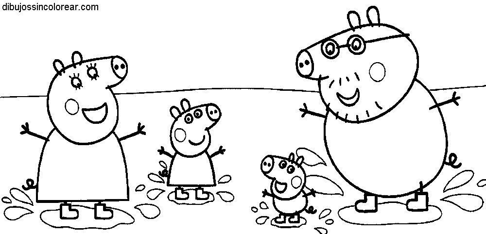 ぬりえページ: Peppa豚 (漫画) #43962 - 無料の印刷可能なぬりえページ
