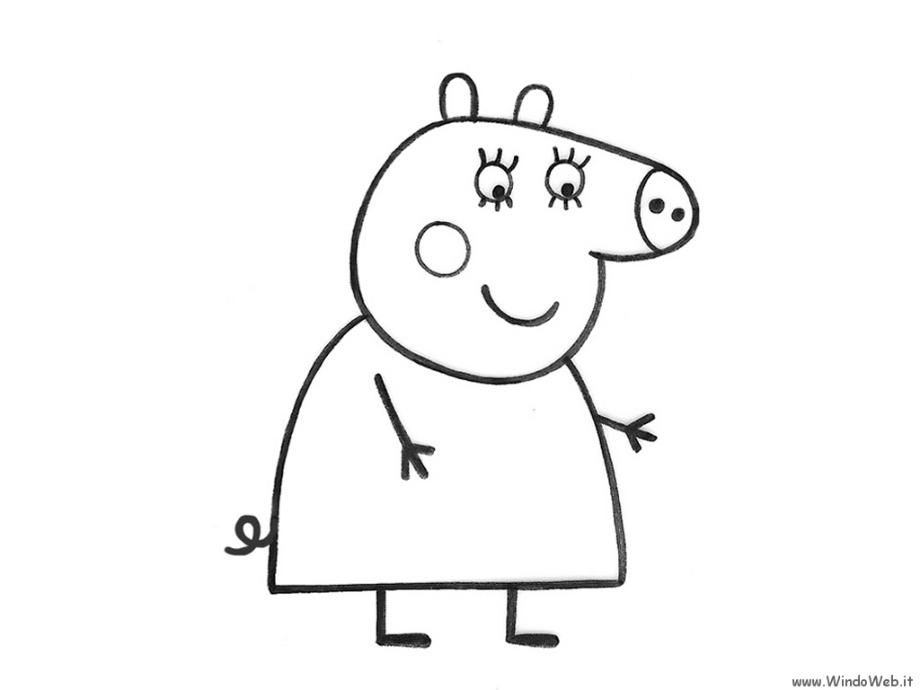 ぬりえページ: Peppa豚 (漫画) #43982 - 無料の印刷可能なぬりえページ