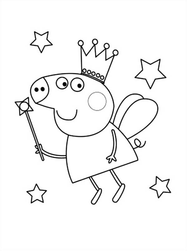 ぬりえページ: Peppa豚 (漫画) #43984 - 無料の印刷可能なぬりえページ