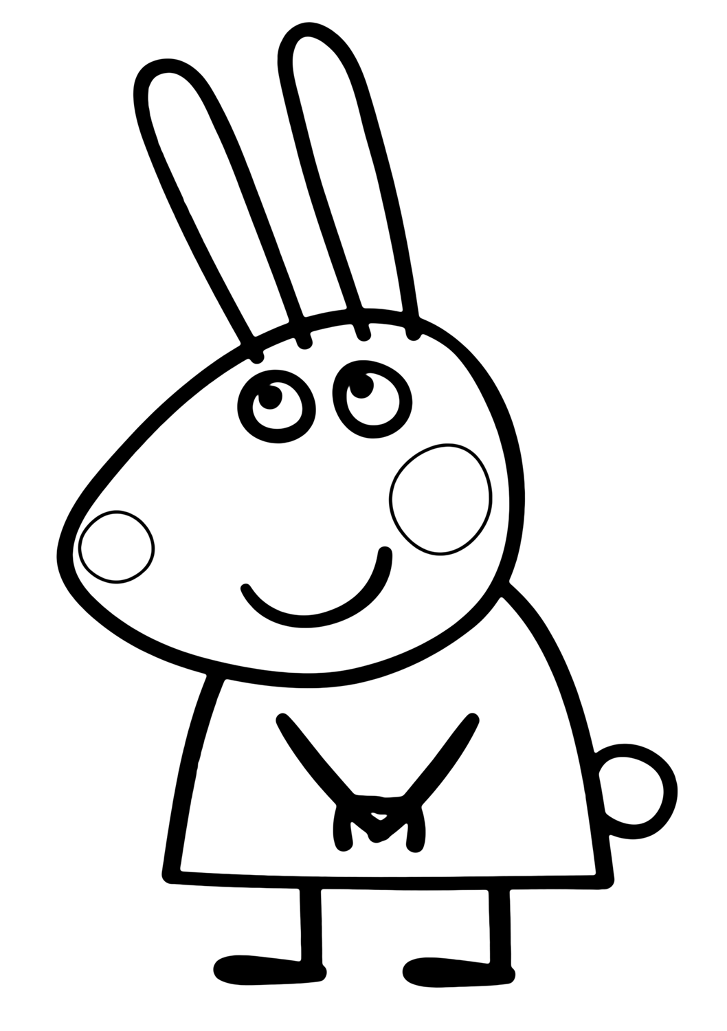 ぬりえページ: Peppa豚 (漫画) #43985 - 無料の印刷可能なぬりえページ