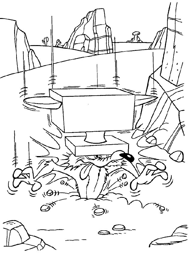 ぬりえページ: ビービーとコヨーテ (漫画) #47237 - 無料の印刷可能なぬりえページ