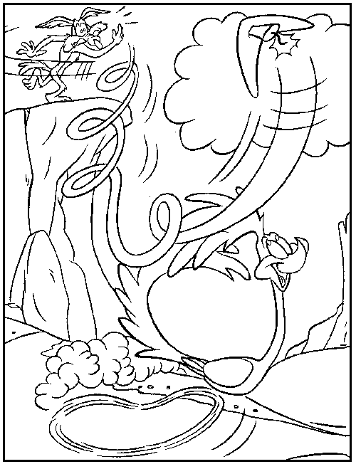 ぬりえページ: ビービーとコヨーテ (漫画) #47252 - 無料の印刷可能なぬりえページ