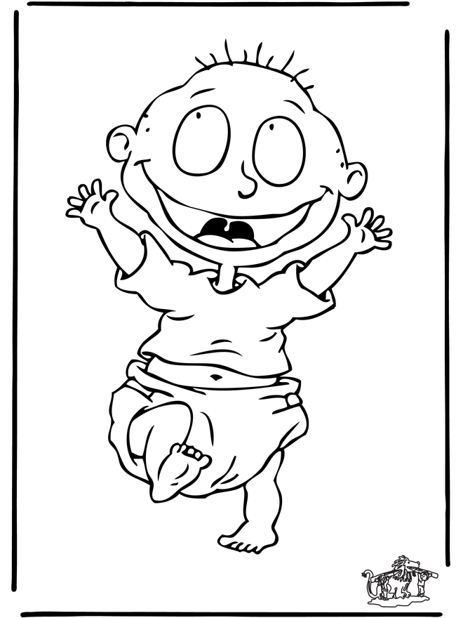 ぬりえページ: ラグラッツ (漫画) #52699 - 無料の印刷可能なぬりえページ