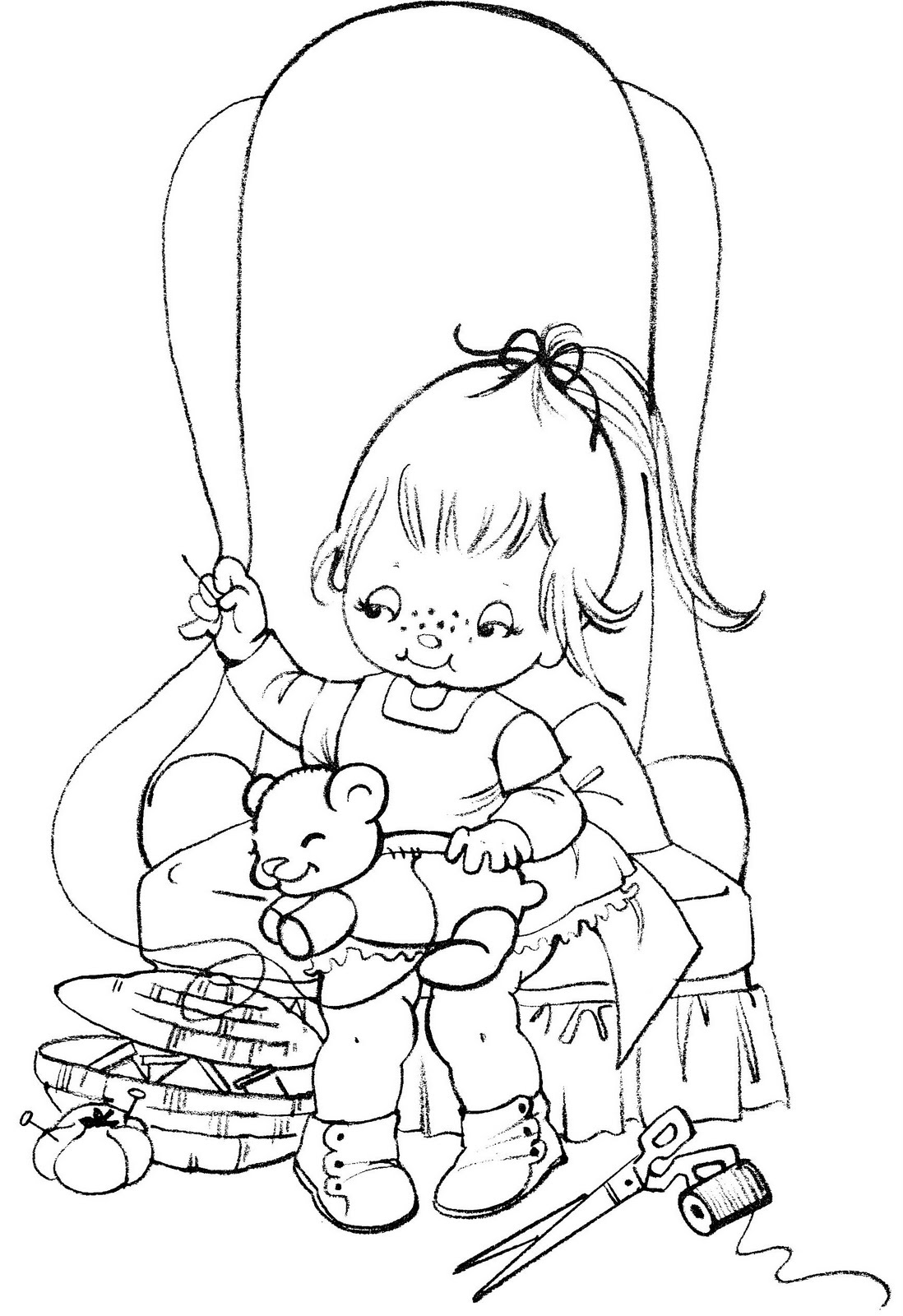ぬりえページ: サラ・ケイ (漫画) #43883 - 無料の印刷可能なぬりえページ