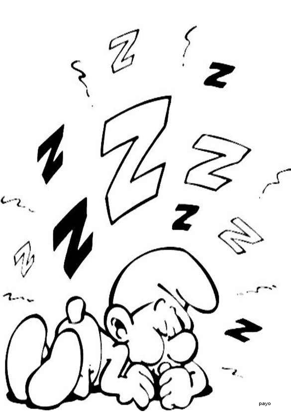 ぬりえページ: スマーフ (漫画) #34765 - 無料の印刷可能なぬりえページ