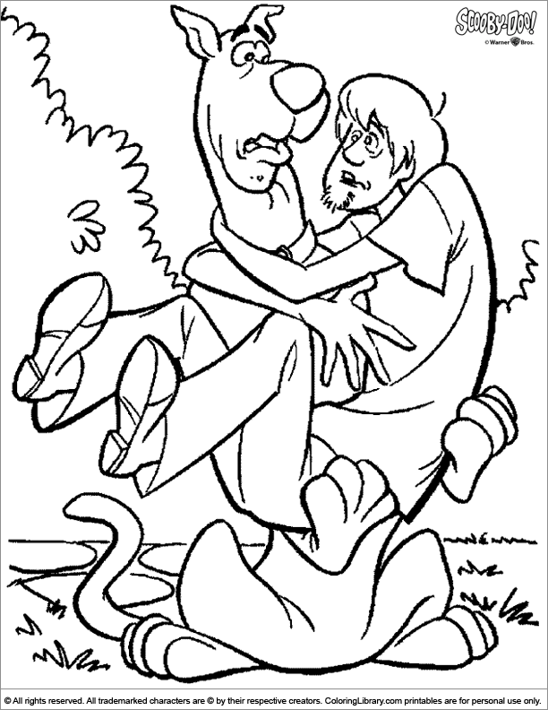 ぬりえページ: スクービードゥー (漫画) #31417 - 無料の印刷可能なぬりえページ
