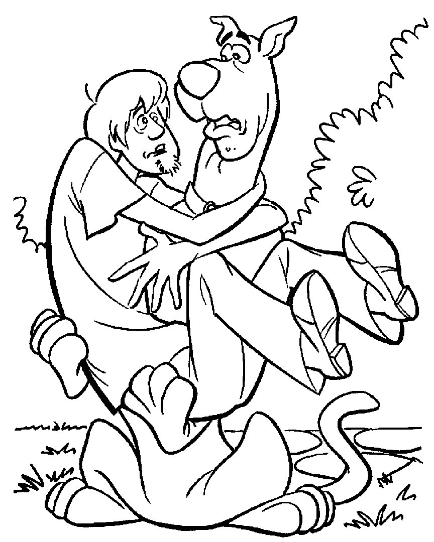ぬりえページ: スクービードゥー (漫画) #31538 - 無料の印刷可能なぬりえページ