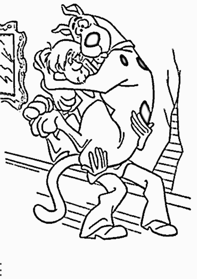ぬりえページ: スクービードゥー (漫画) #31624 - 無料の印刷可能なぬりえページ